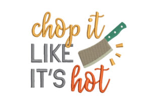 Chop It: A Funky Holiday Embroidery