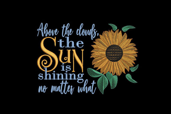 Inspirational Quote for Holiday Embroidery