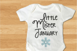 Little Mr January Snowflake