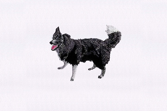 Sheltie Dog Embroidery