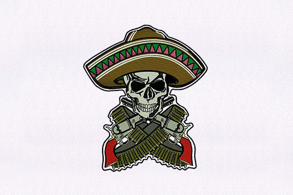 Sombrero Diablo Skull