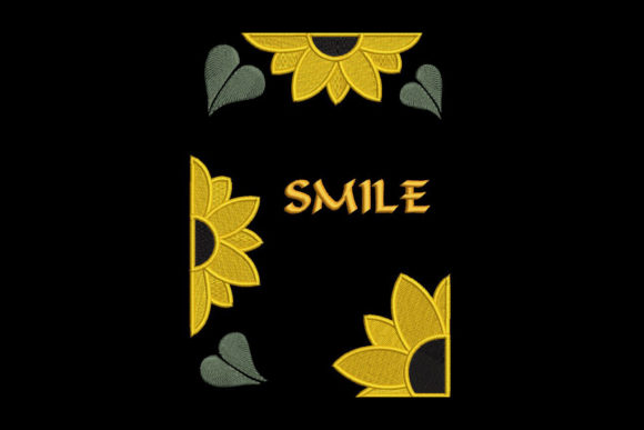 Sunflower, Smile: A Seasonal Embroidery Gem