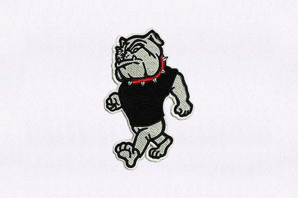 Walking Bulldog Embroidery Review